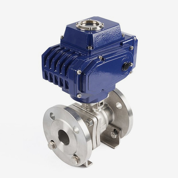 Q41F電動法蘭球閥